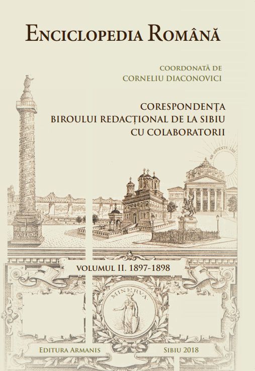 Enciclopedia Română coordonată de Coorneliu Diaconovici